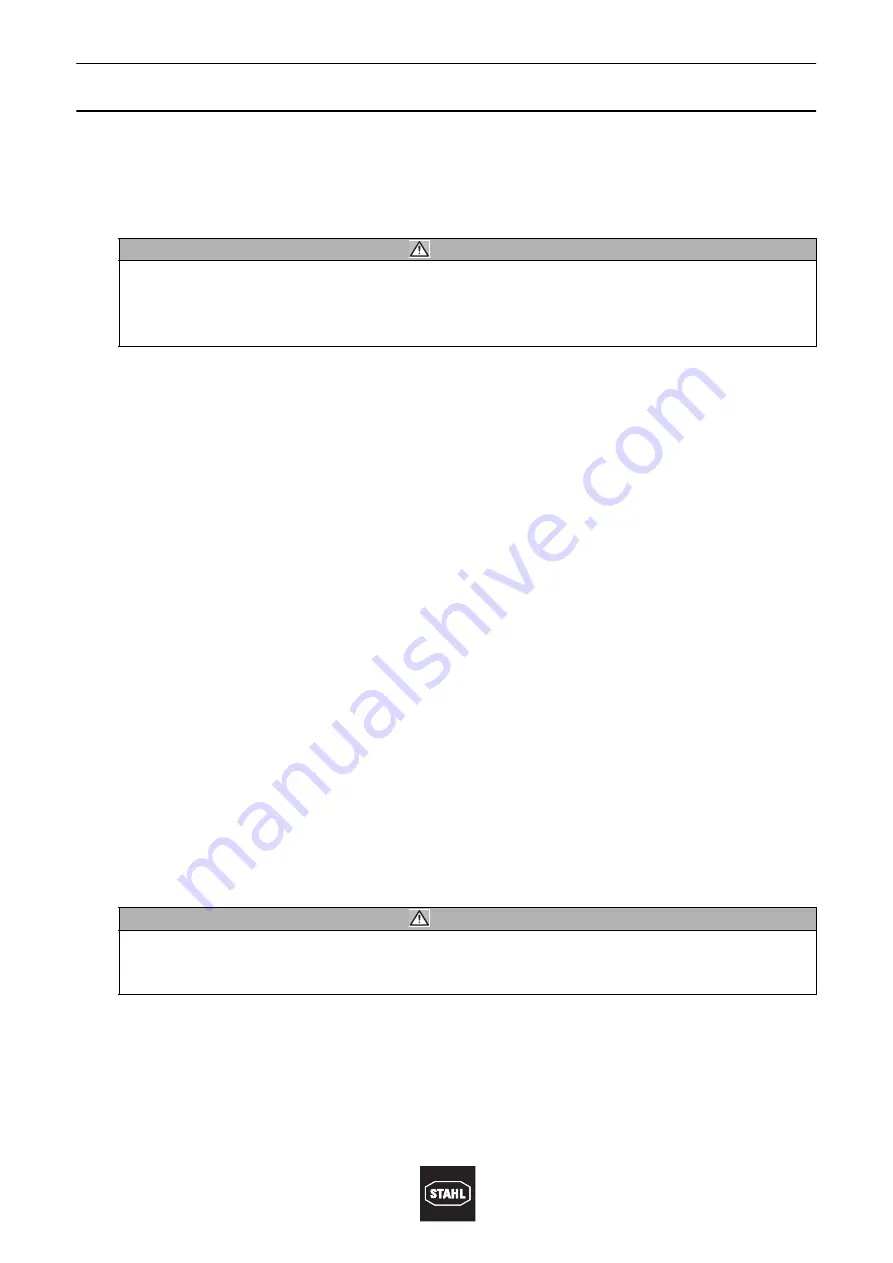 Stahl 8570/12 Operating Instructions Manual Download Page 5