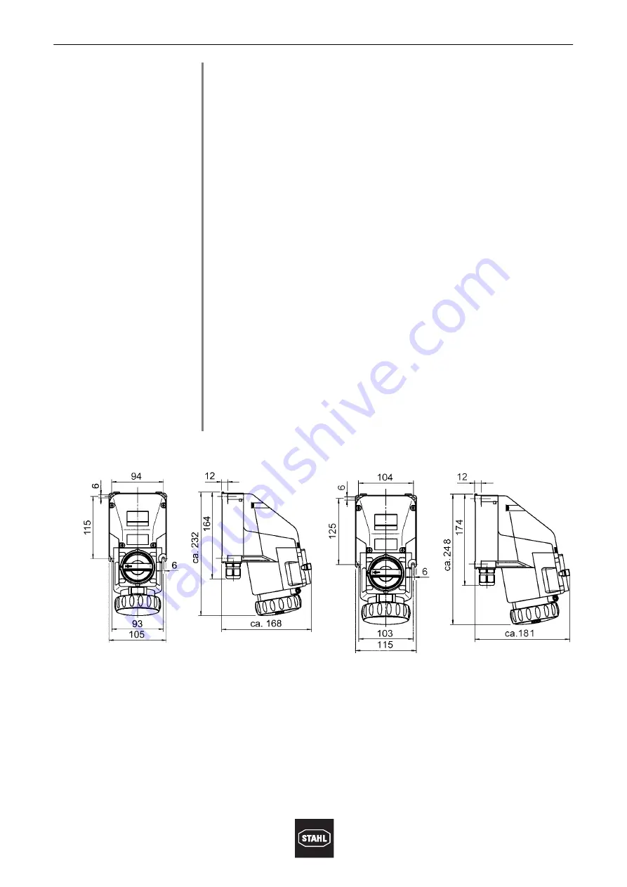 Stahl 8570/12 Operating Instructions Manual Download Page 8