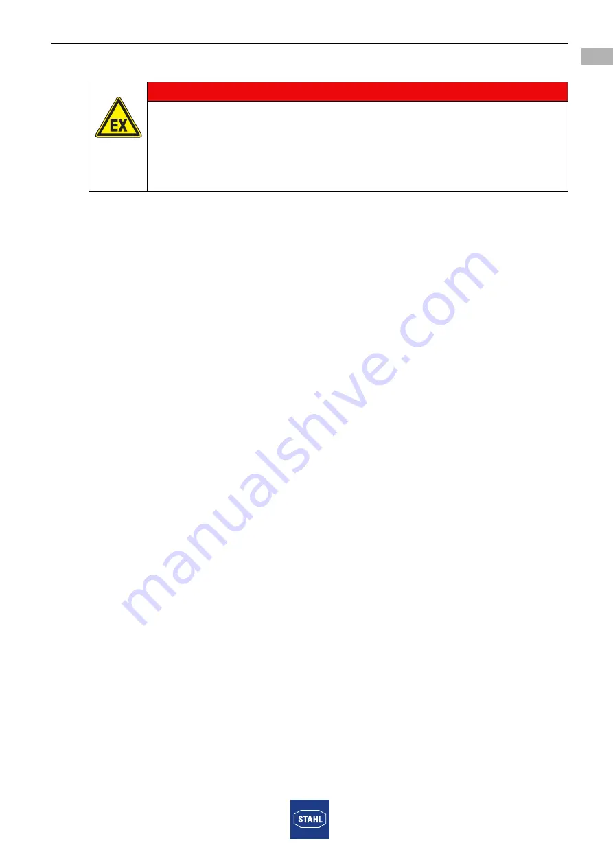 Stahl 9440/15 Series Operating Instructions Manual Download Page 11