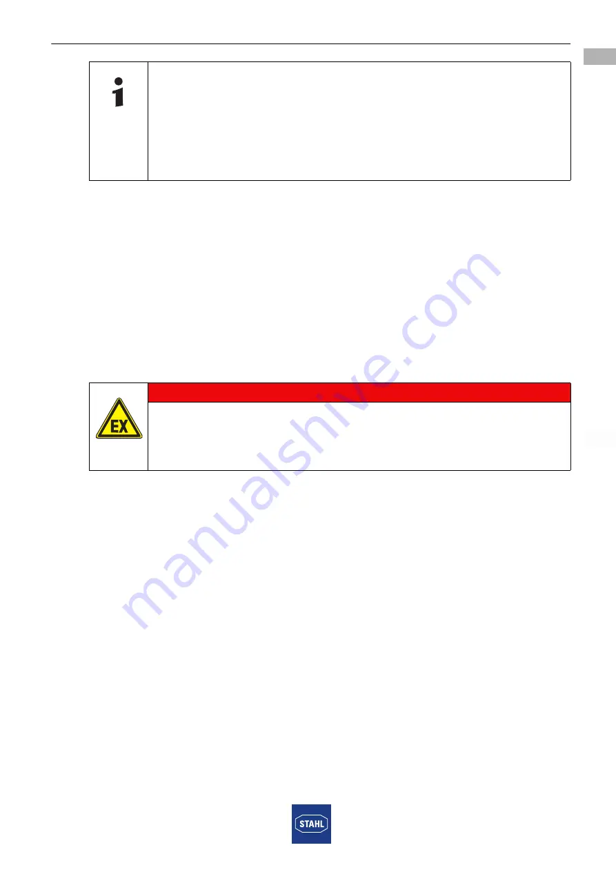 Stahl 9440/22 Series Operating Instructions Manual Download Page 21