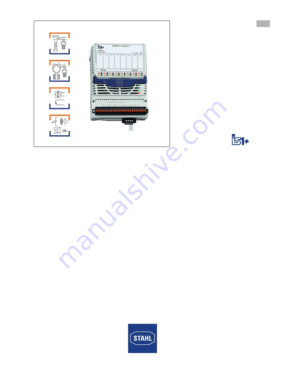 Stahl 9469/35 Series Operating Instructions Manual Download Page 3