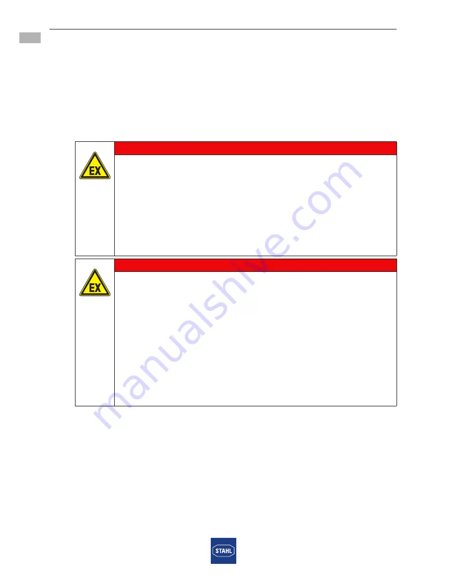 Stahl 9469/35 Series Operating Instructions Manual Download Page 20