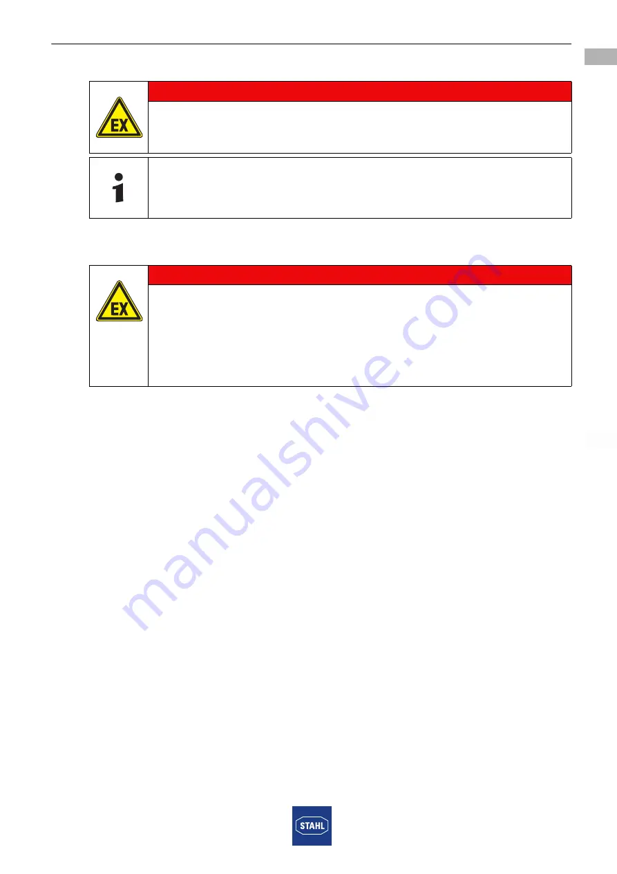 Stahl 9482/32 Series Operating Instructions Manual Download Page 7