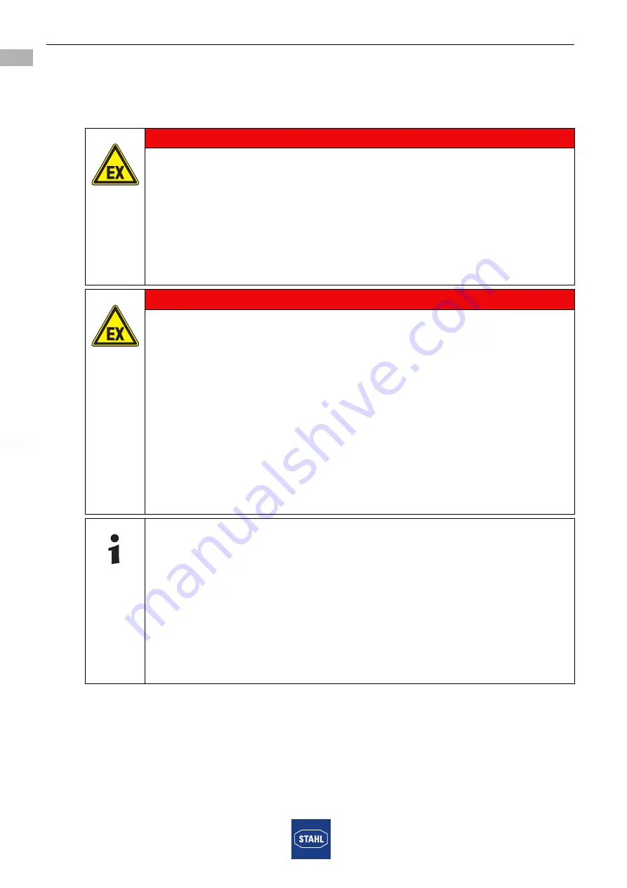 Stahl 9482/32 Series Operating Instructions Manual Download Page 26