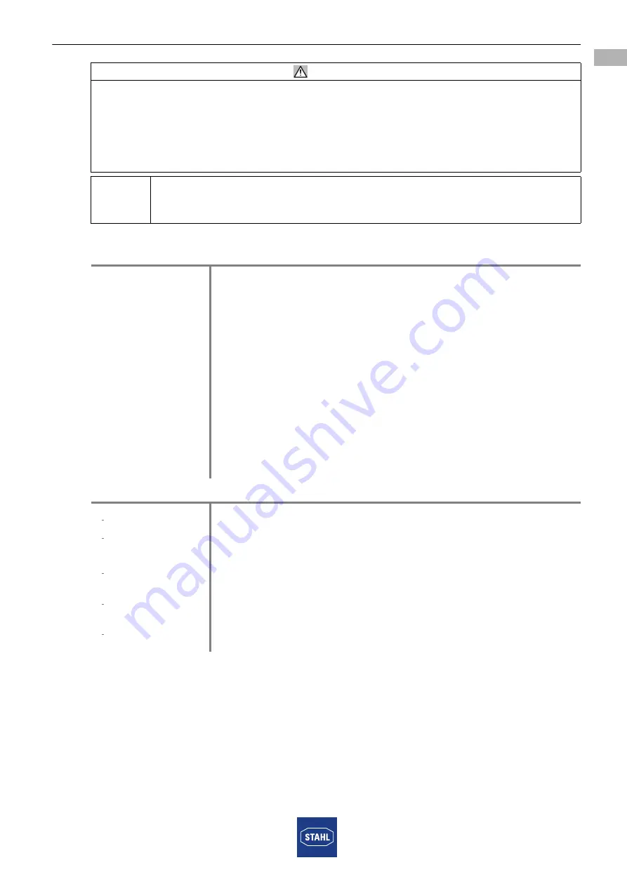 Stahl ConSig 8040 Series Operating Instructions Manual Download Page 7