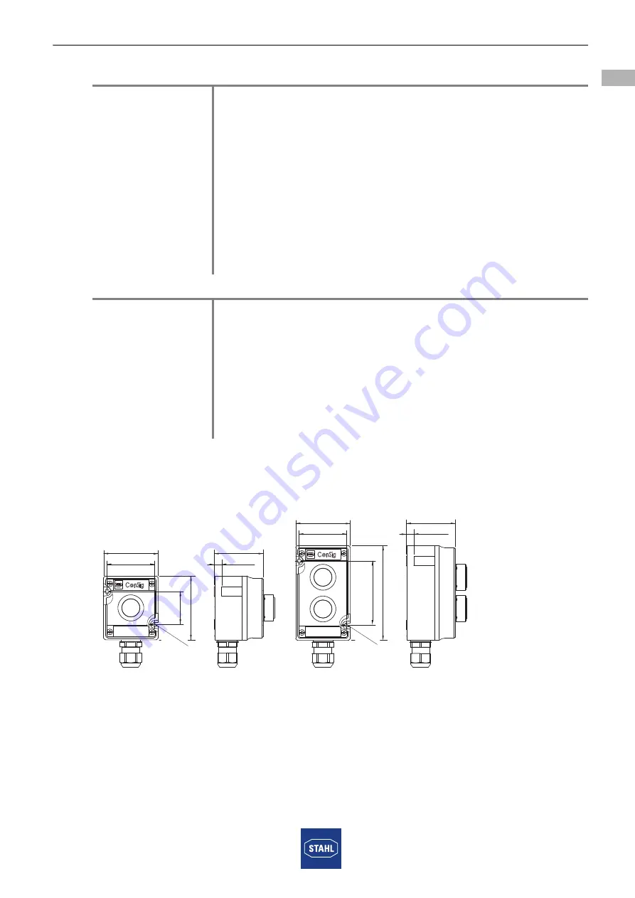 Stahl ConSig 8040 Series Operating Instructions Manual Download Page 21