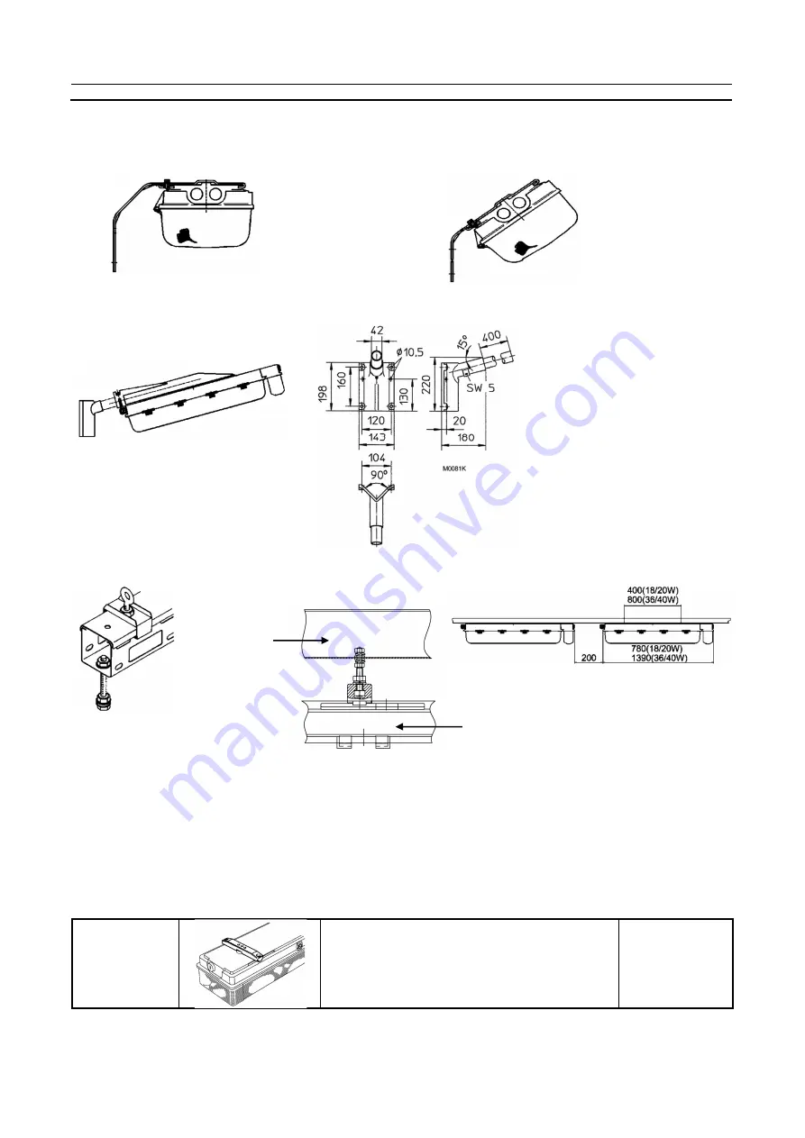 Stahl EXLUX 6008 Series Operating Instruction Download Page 8