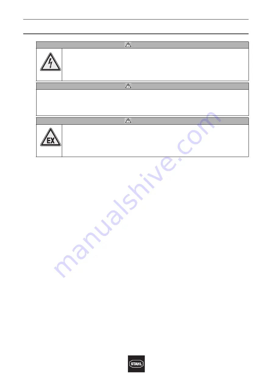 Stahl GUBox 8265/0 Series Operating Instructions Manual Download Page 41