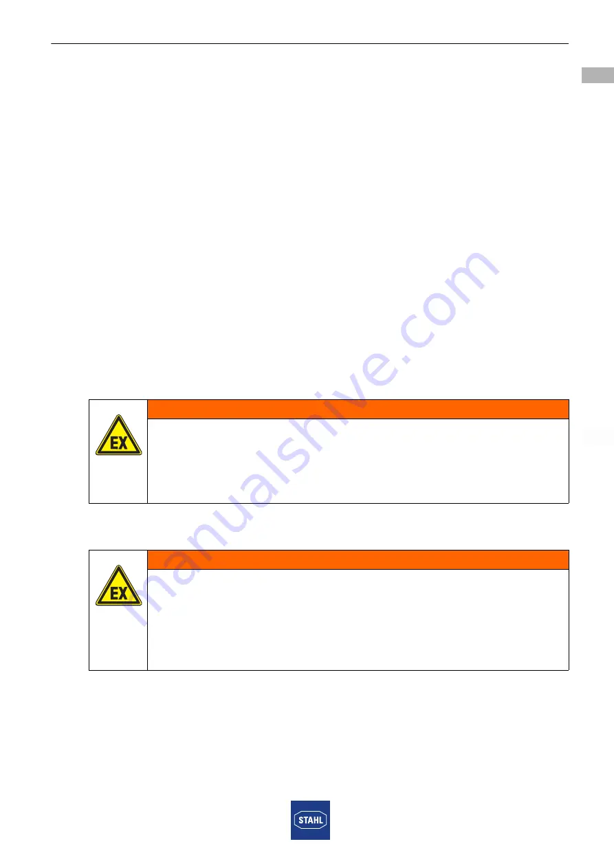 Stahl SolConeX 7570/11 Series Operating Instructions Manual Download Page 23