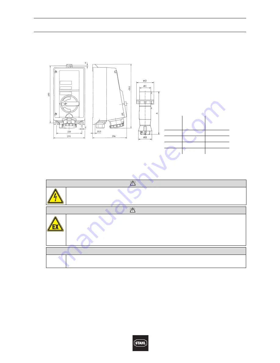 Stahl SolConeX8581/31 Operating Instructions Manual Download Page 8