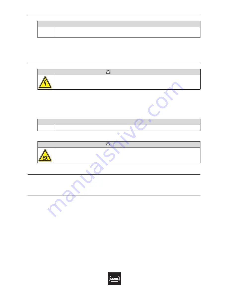 Stahl SolConeX8581/31 Operating Instructions Manual Download Page 13