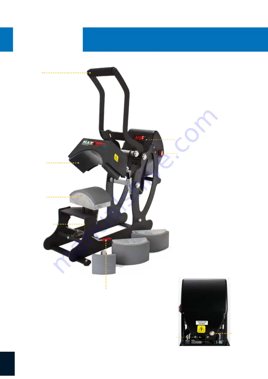 Stahls Hotronix MAXX CAP Operator'S Manual Download Page 4