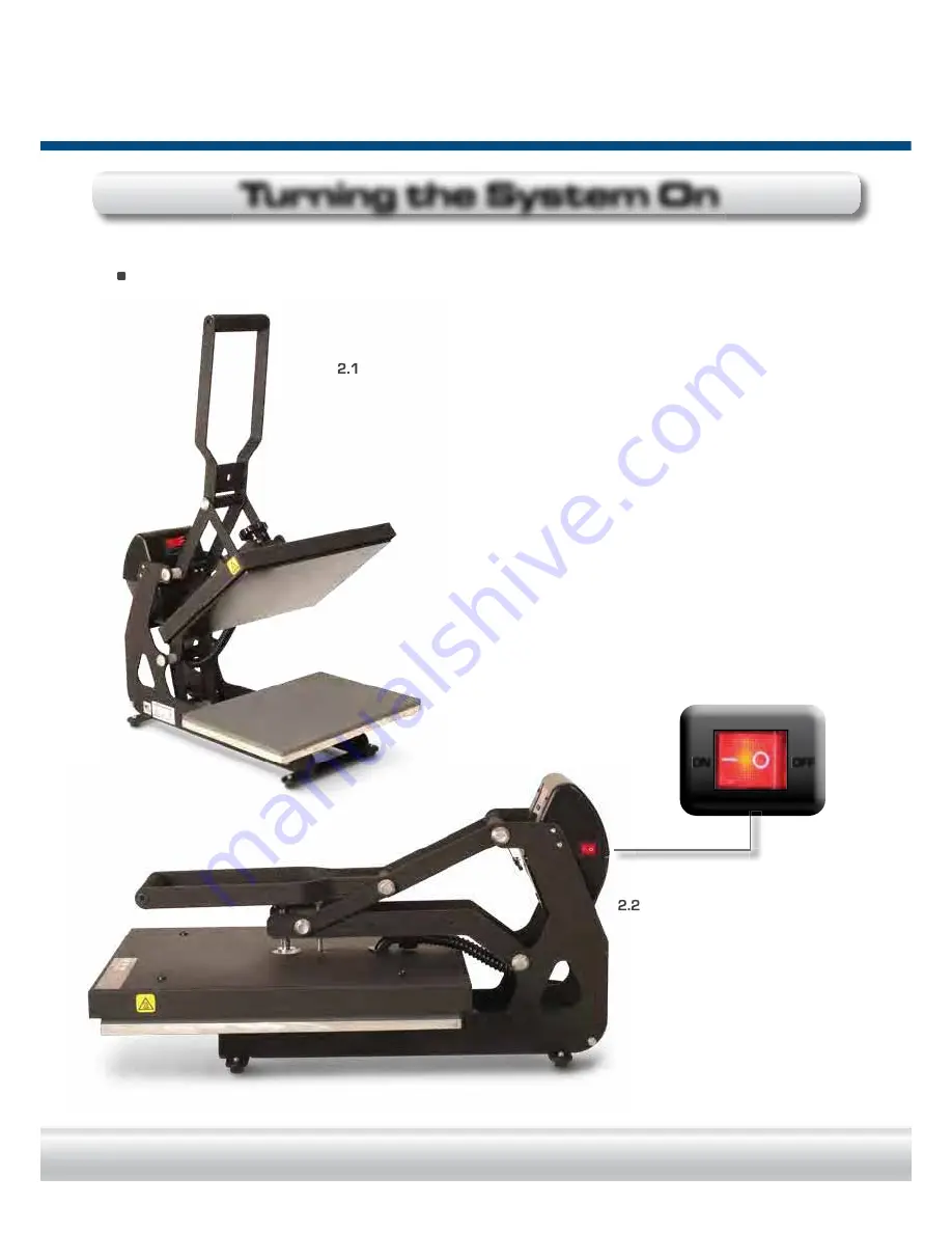 Stahls Hotronix The MAXX Press Operator'S Manual Download Page 7