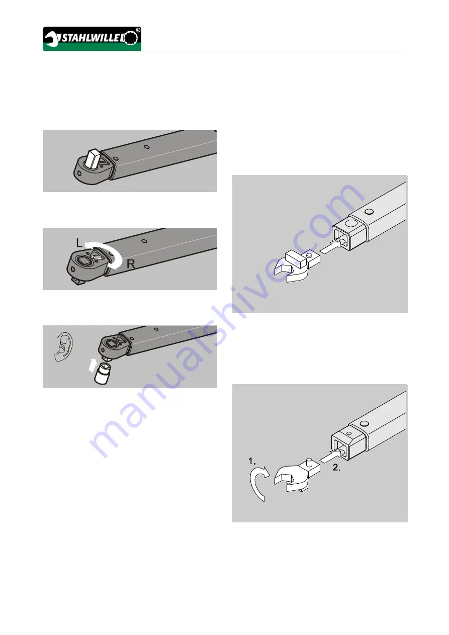 Stahlwille MANOSKOP 721 Quick Instructions For Use Manual Download Page 9