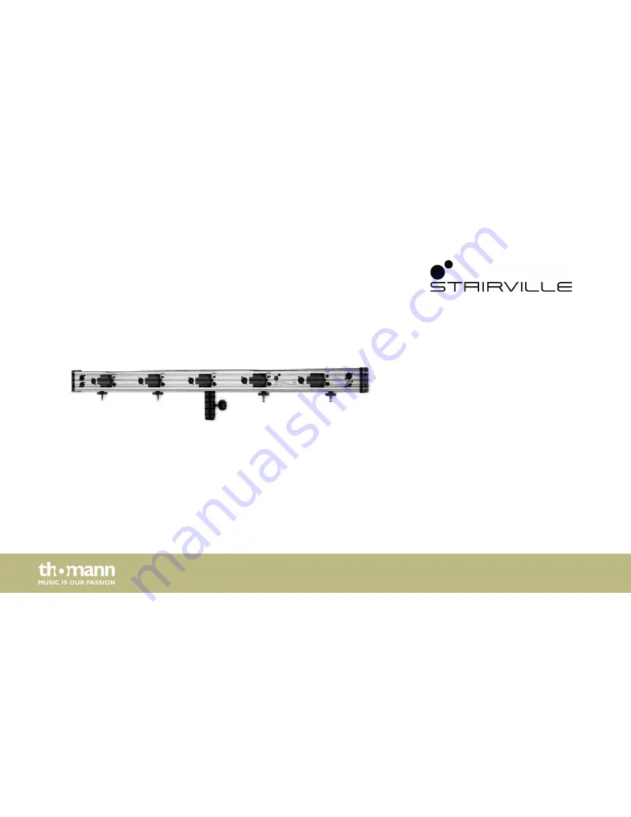 Stairville LED Power & DMX Bar User Manual Download Page 1