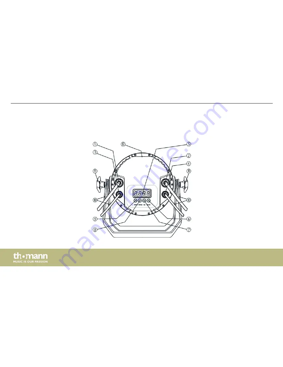 Stairville Outdoor Stage PAR 12x8 QCL User Manual Download Page 24