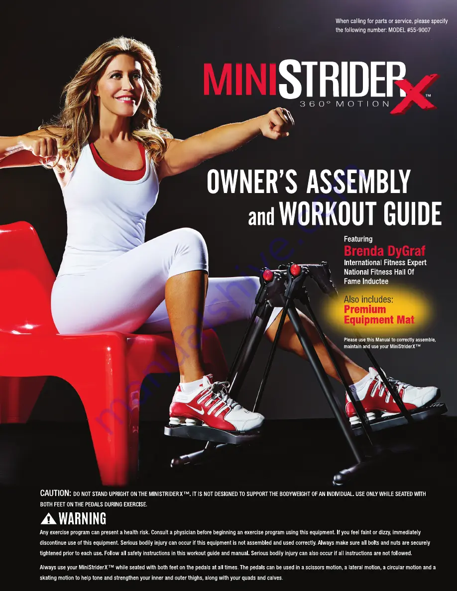 Stamina 55-9007 Owner'S Manual Download Page 1