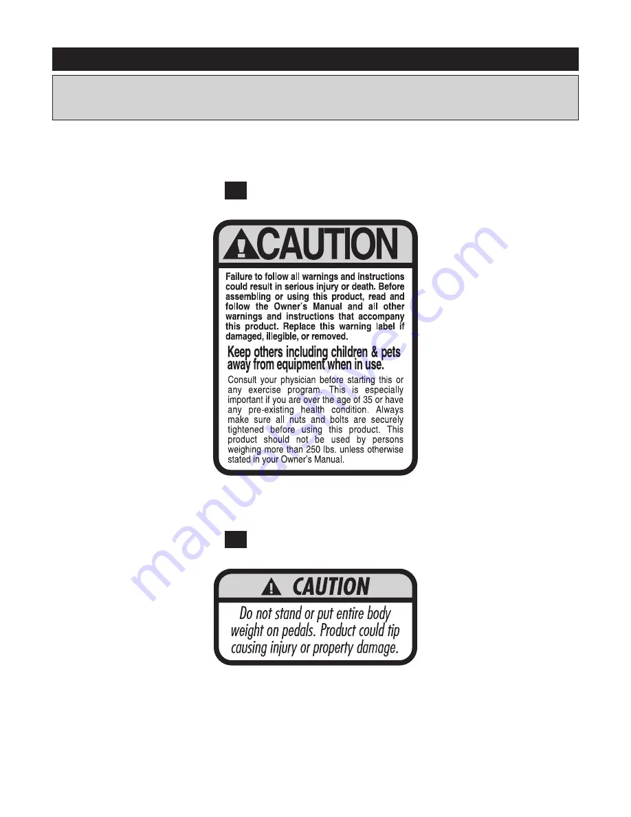 Stamina 55-9007 Owner'S Manual Download Page 6