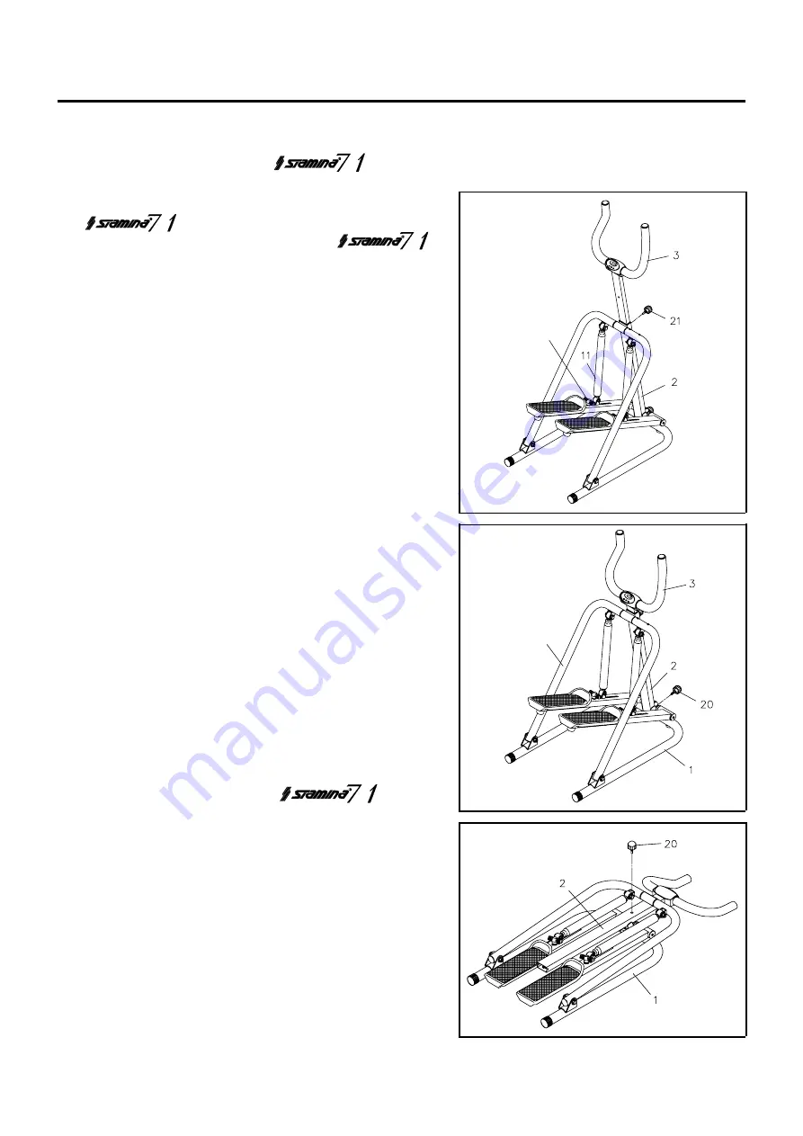 Stamina 71 Folding Stepper Скачать руководство пользователя страница 10