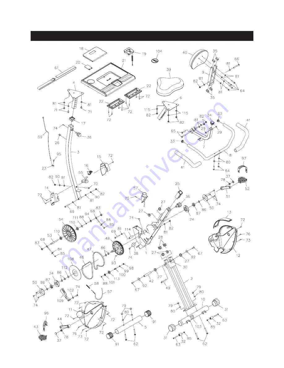 Stamina 85-2221A Owner'S Manual Download Page 20