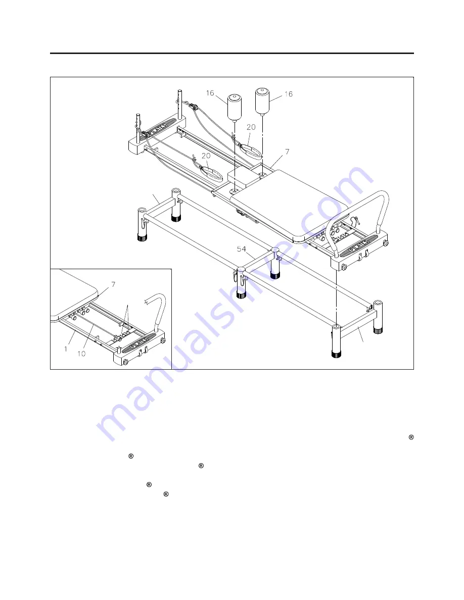 Stamina AeroPilates Premier Studio 55-4700 Owner'S Manual Download Page 10