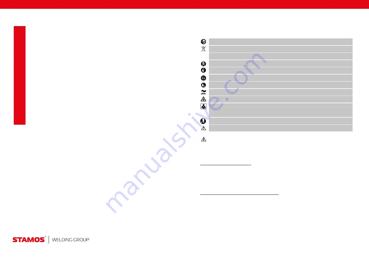 STAMOS Power2 S-MIG 100 User Manual Download Page 2