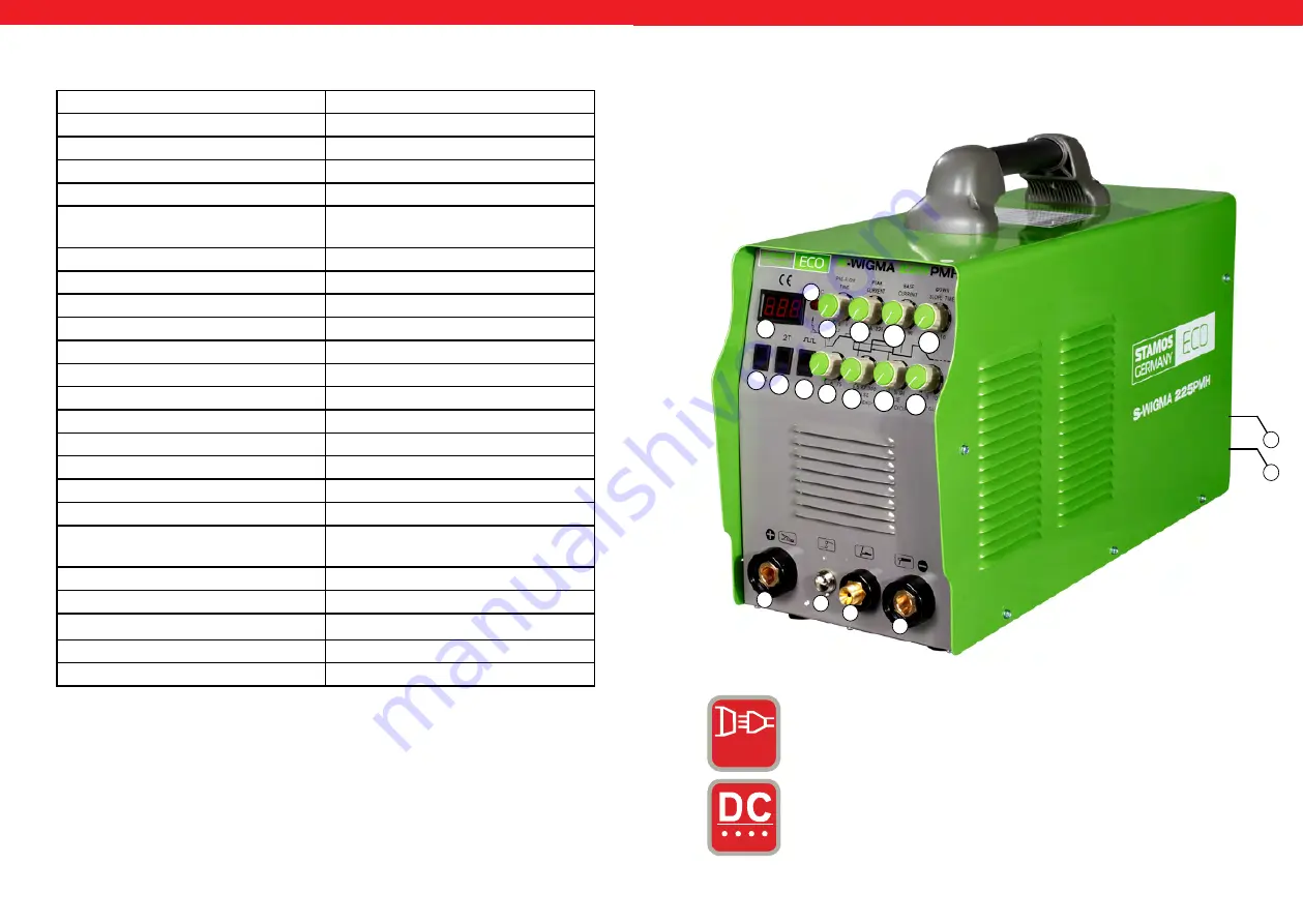 STAMOS S-ALU 225PH User Manual Download Page 68