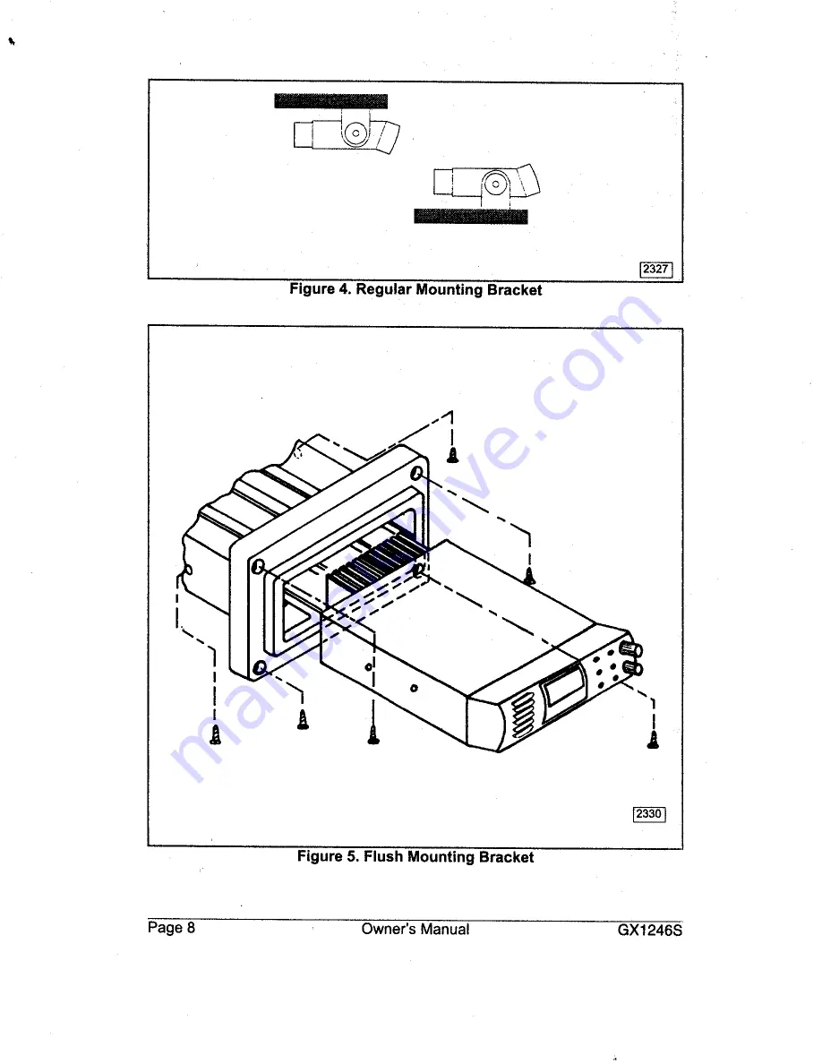 Standard Communications Horizon Eclipse GX1246S Owner'S Manual Download Page 10