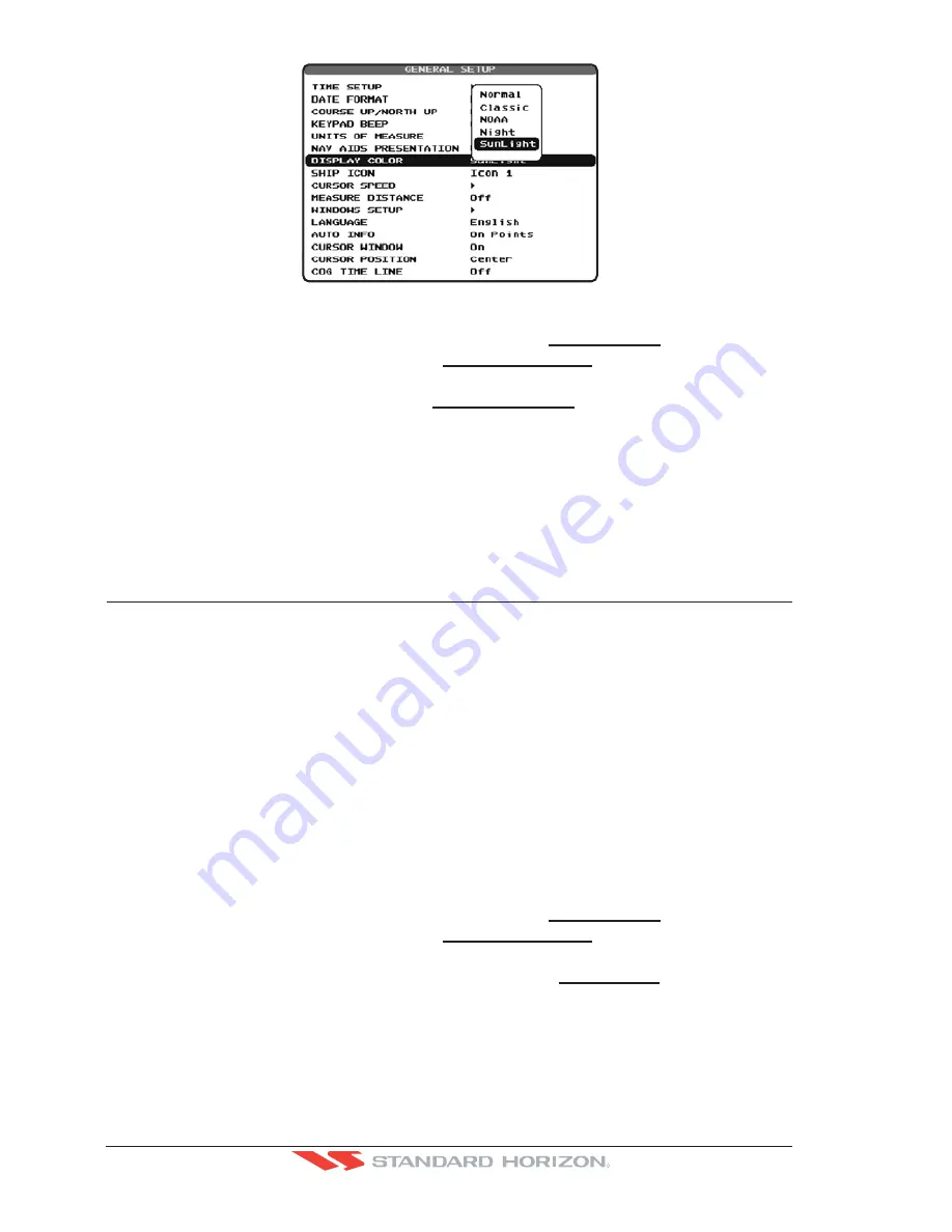 Standard Horizon CP180 Owner'S Manual Download Page 34