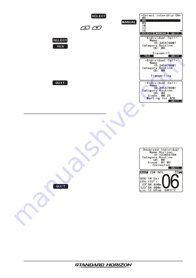 Standard Horizon Explorer GX1600E Скачать руководство пользователя страница 47