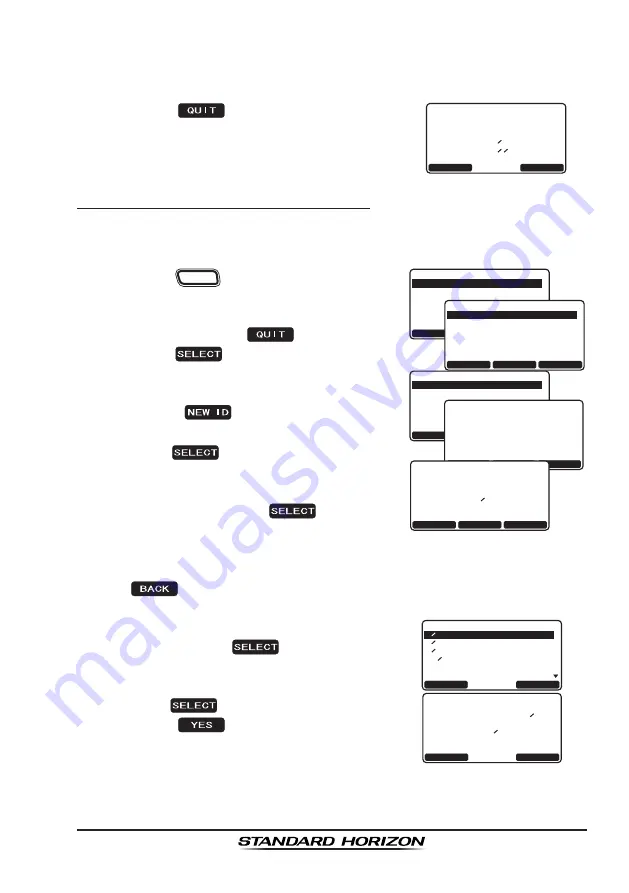 Standard Horizon GX2200 Скачать руководство пользователя страница 61