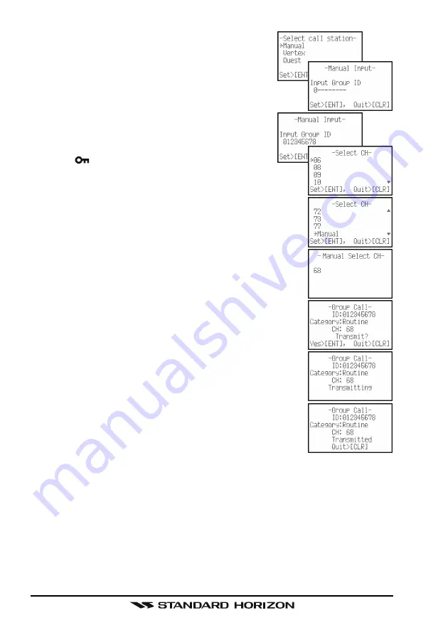 Standard Horizon HX851E Скачать руководство пользователя страница 48