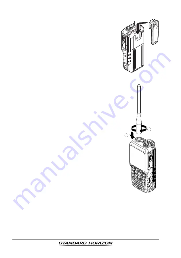 Standard Horizon HX870 Скачать руководство пользователя страница 18