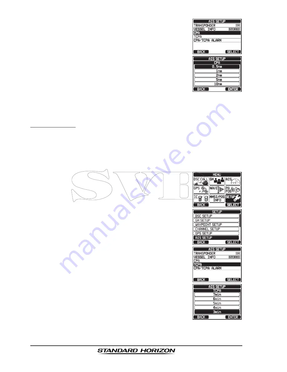 Standard Horizon QUANTUM GX6000E Скачать руководство пользователя страница 134