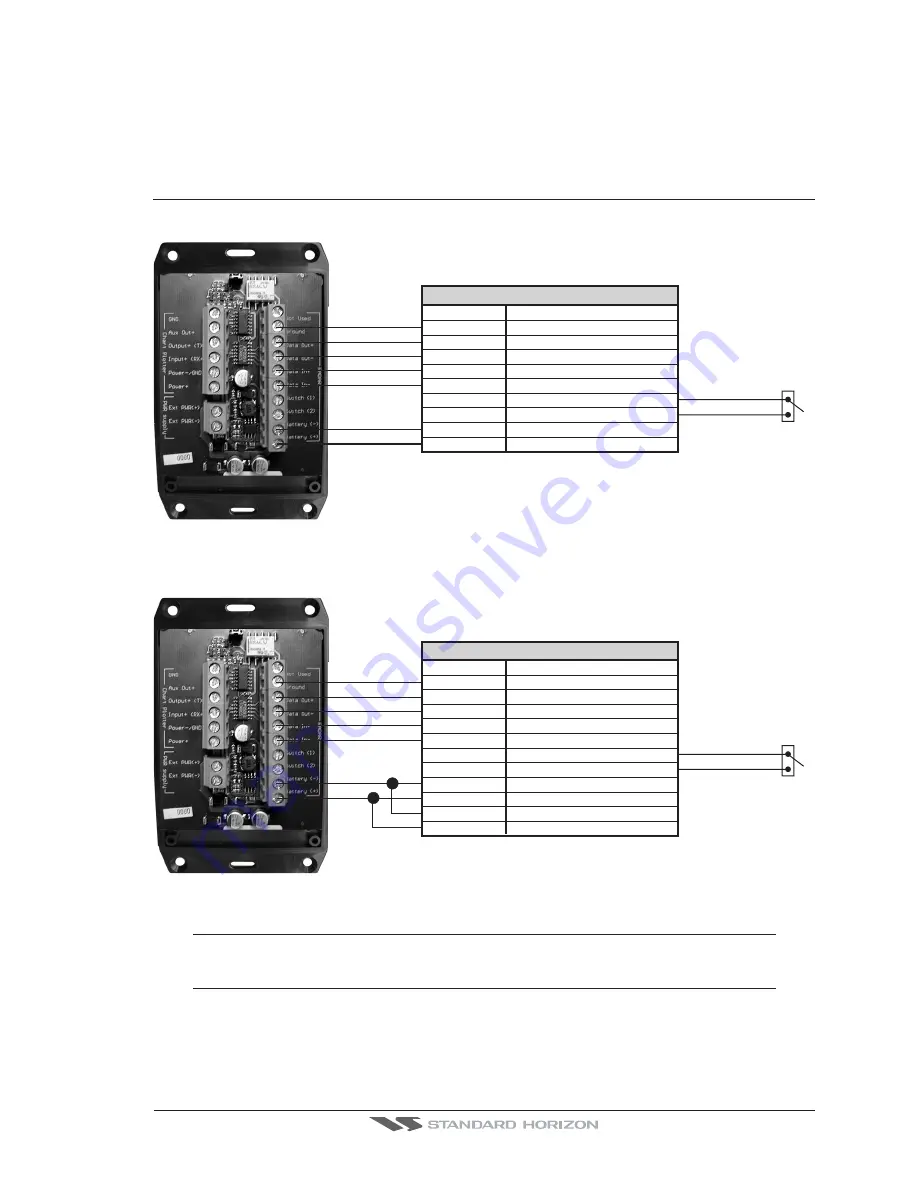 Standard Horizon SI-TEX RADAR Installation And Connection Manual Download Page 13