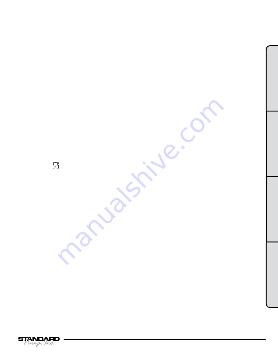 Standard Pump SPFP05 Service & Operating Manual Download Page 3