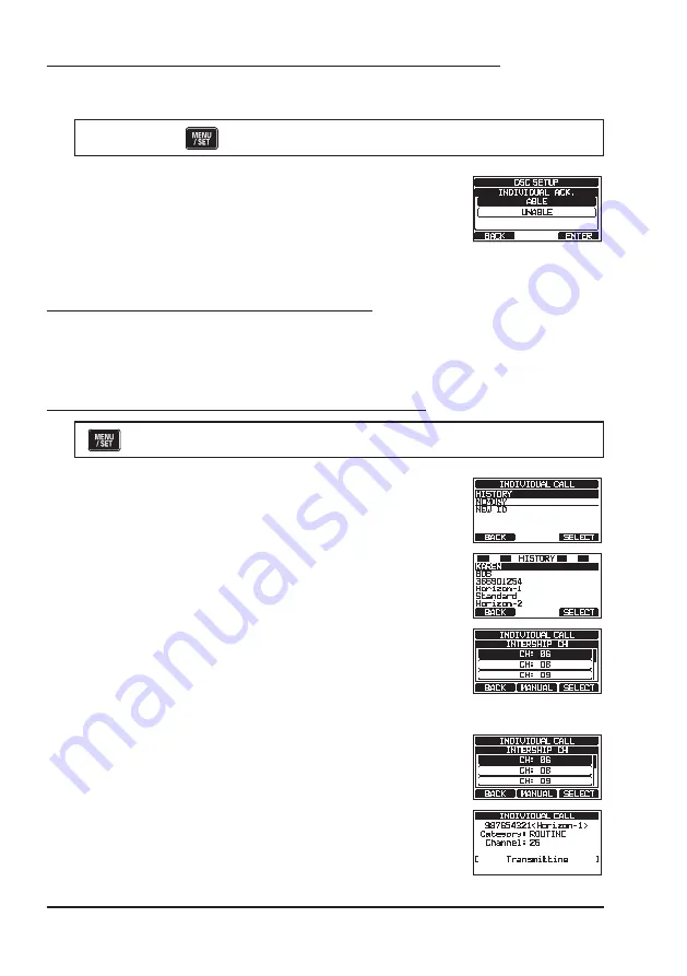 Standart Horizon GX2400 Owner'S Manual Download Page 56