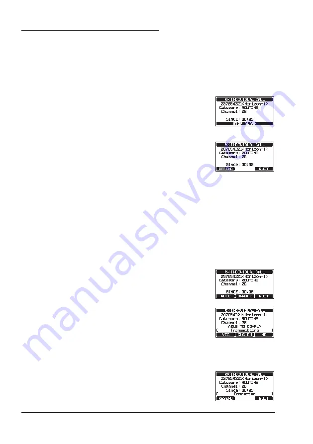 Standart Horizon GX2400 Owner'S Manual Download Page 58