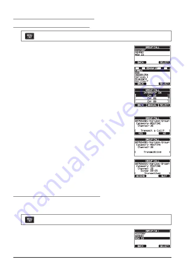 Standart Horizon GX2400 Owner'S Manual Download Page 62