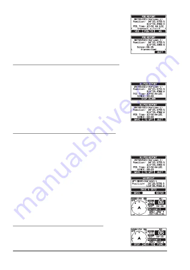 Standart Horizon GX2400 Owner'S Manual Download Page 70