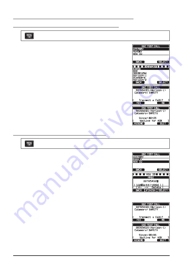 Standart Horizon GX2400 Owner'S Manual Download Page 74