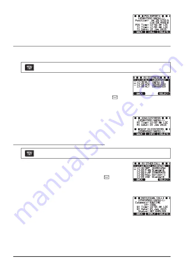 Standart Horizon GX2400 Owner'S Manual Download Page 76