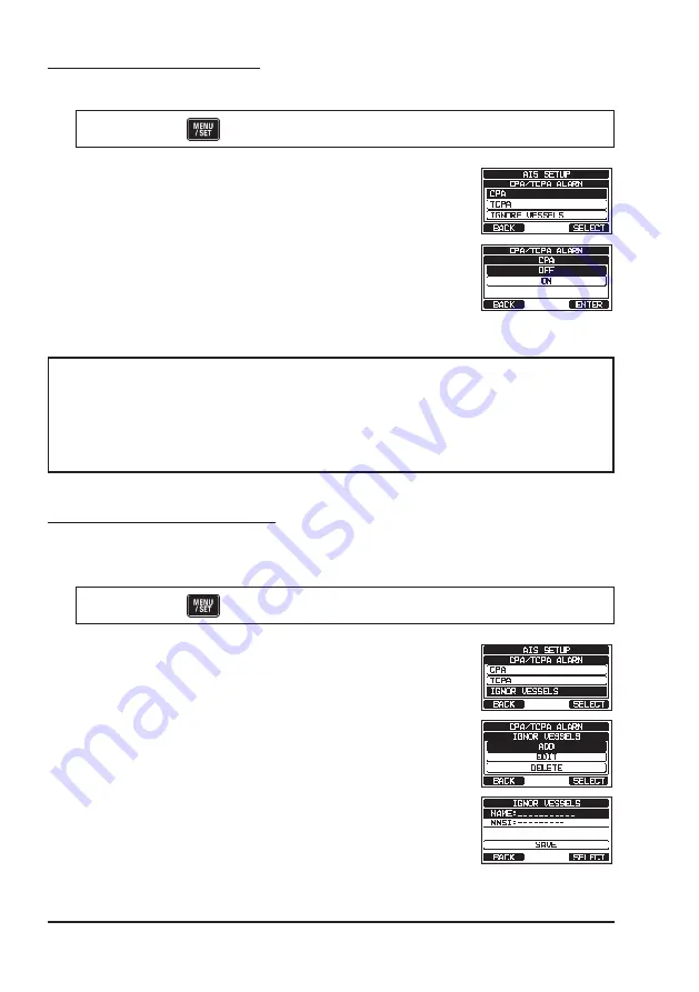 Standart Horizon GX2400 Owner'S Manual Download Page 94