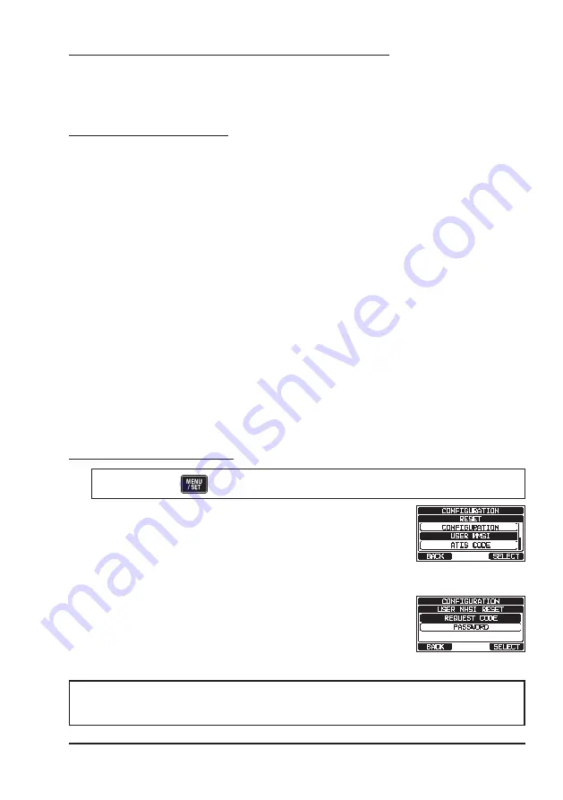 Standart Horizon GX2400 Owner'S Manual Download Page 105