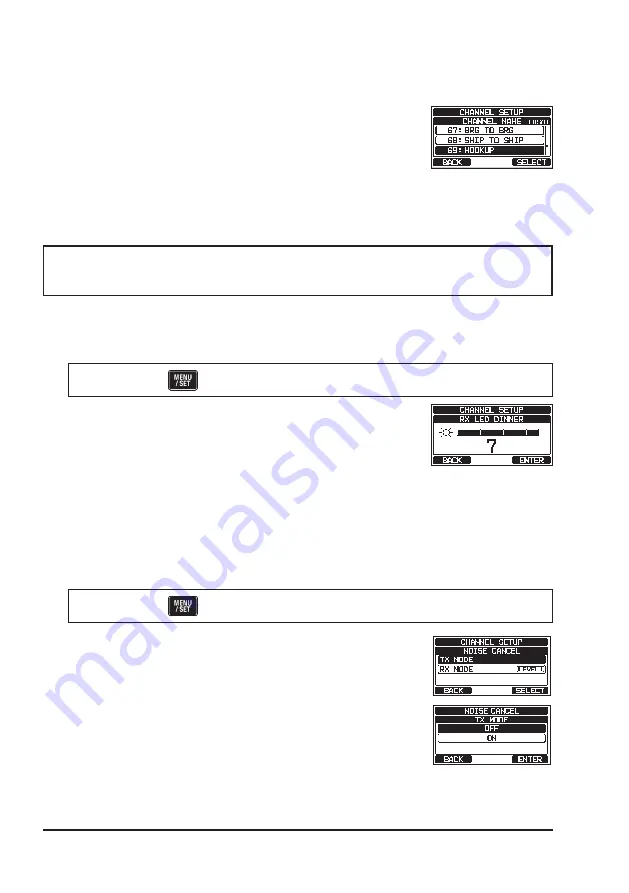 Standart Horizon GX2400 Owner'S Manual Download Page 110