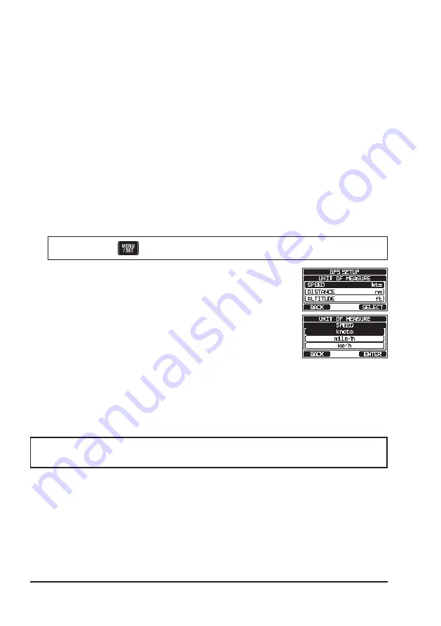 Standart Horizon GX2400 Owner'S Manual Download Page 118