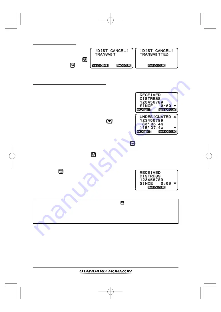 Standart Horizont Eclipse DSC+ GX1150 Owner'S Manual Download Page 34