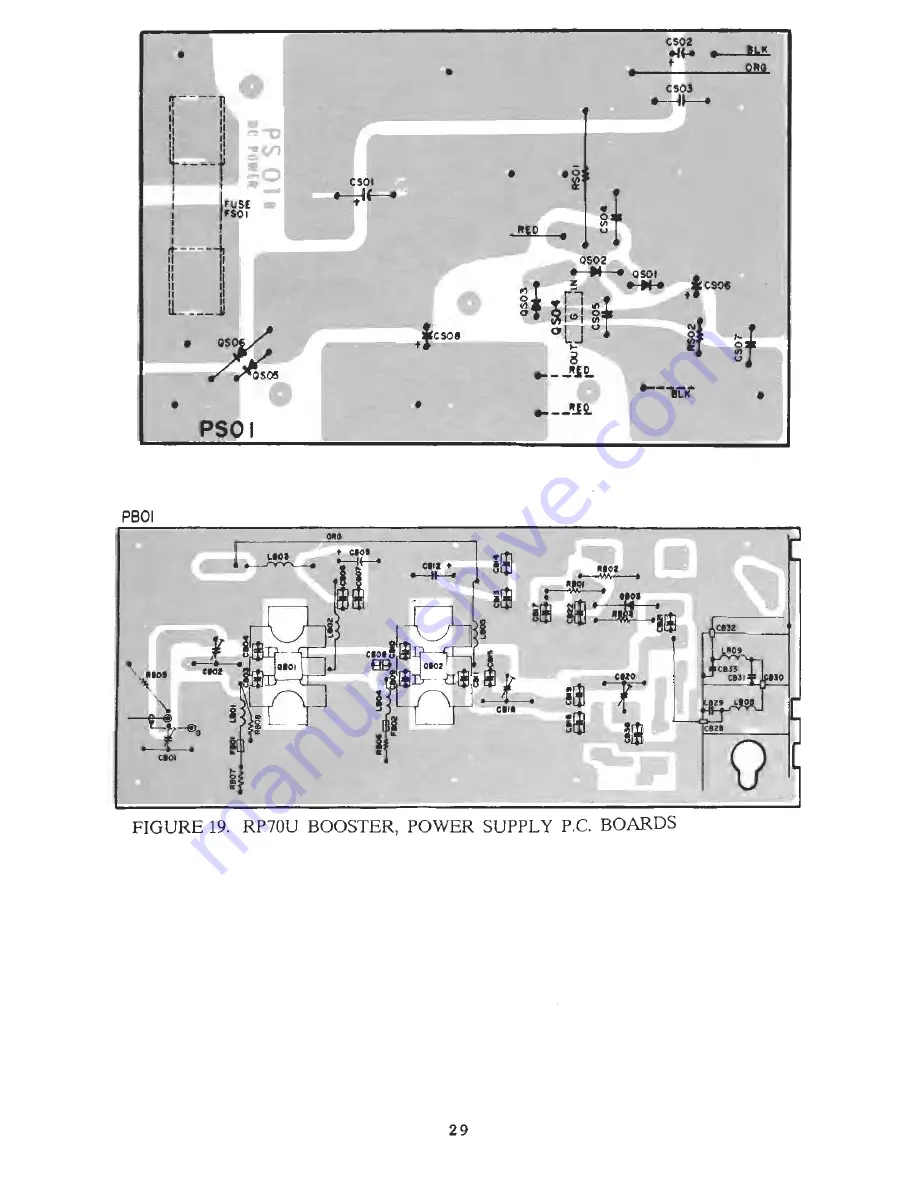 Standart RP70U Service Manual Download Page 36