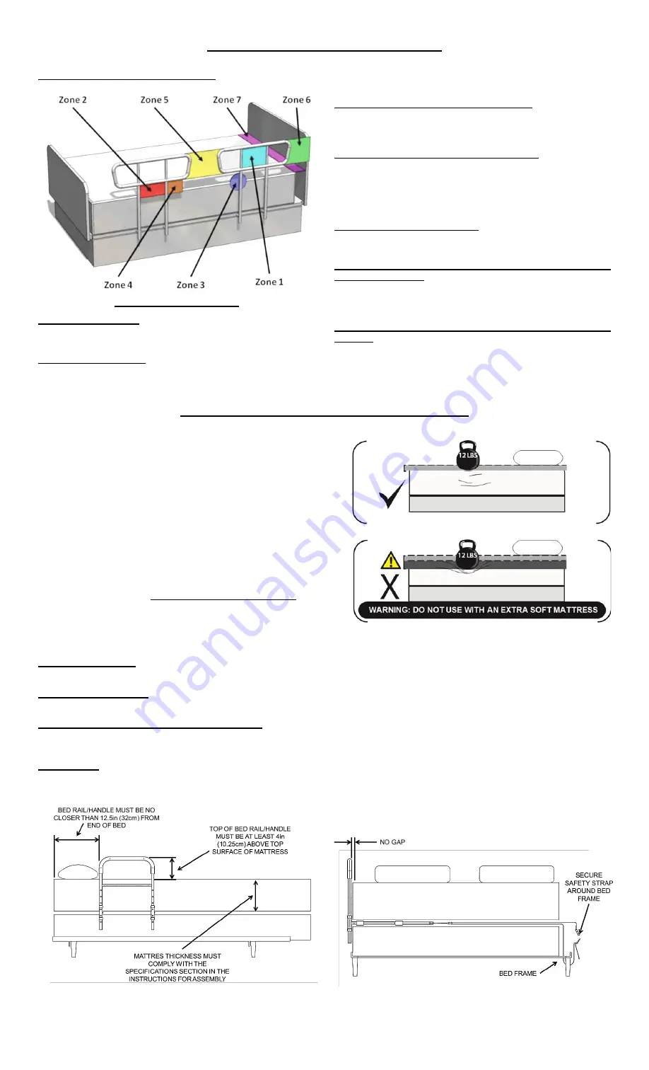 Stander Bed Rail Advantage Скачать руководство пользователя страница 3