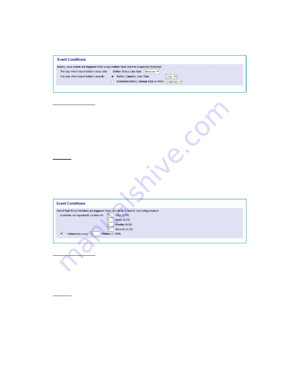 Stanley Healthcare AeroScout T15e Deployment & User Manual Download Page 47